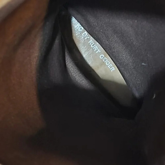 KG by Kurt Geiger Brown Leather Riding Boots - Size 7 - Picture 7 of 10